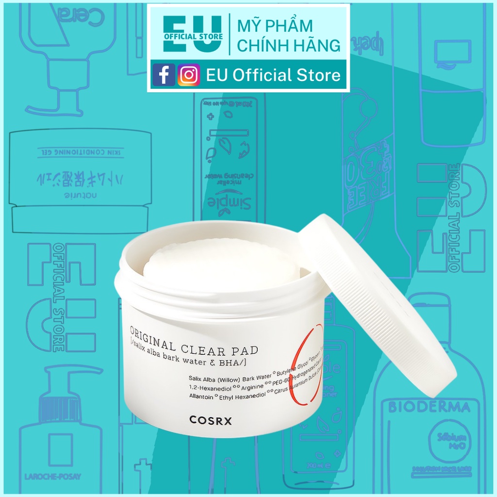 Cosrx One Step Original Clear Pad Chemical Exfoliating Cotton Shopee