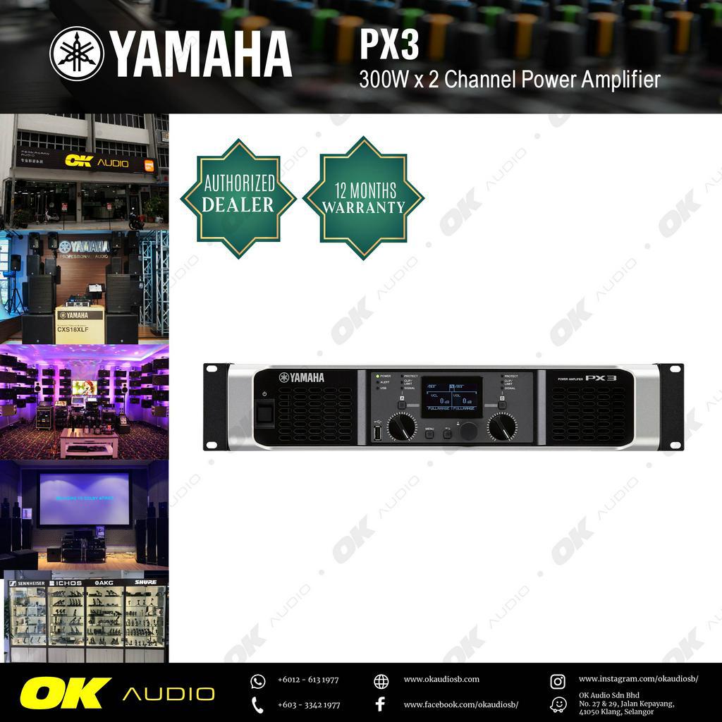 YAMAHA PX3 300W x 2 Channel Power Amplifier | Shopee Malaysia