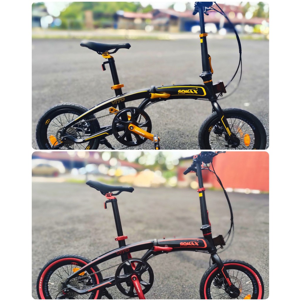 gomax folding bike 16 inch