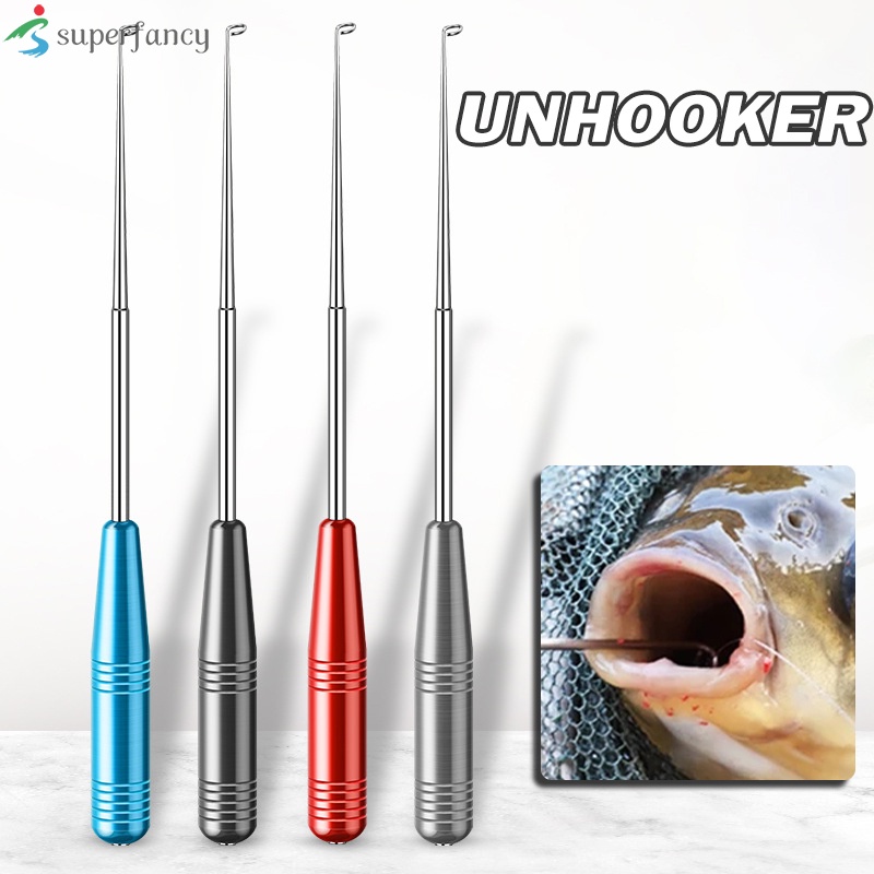 Stainless Steel Easy Fish Hook Remover Safety Fishing Hook Extractor ...