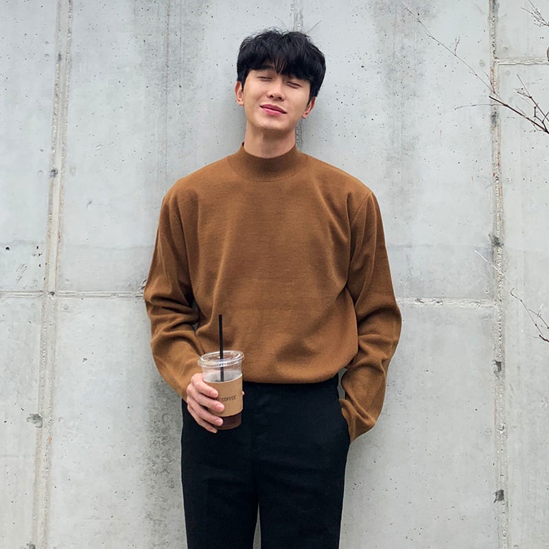 Korean turtleneck style hotsell