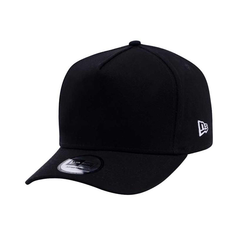 New Era Plains Black 9FORTY D-Frame Cap (ESSENTIAL) | Shopee Malaysia