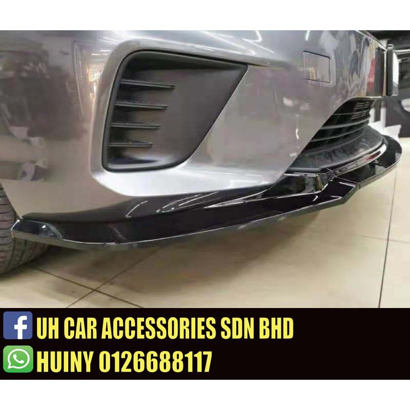 Honda City 2020 2021 2022 Gn2 Front Bumper Diffuser Lips Lip Bodykit ...