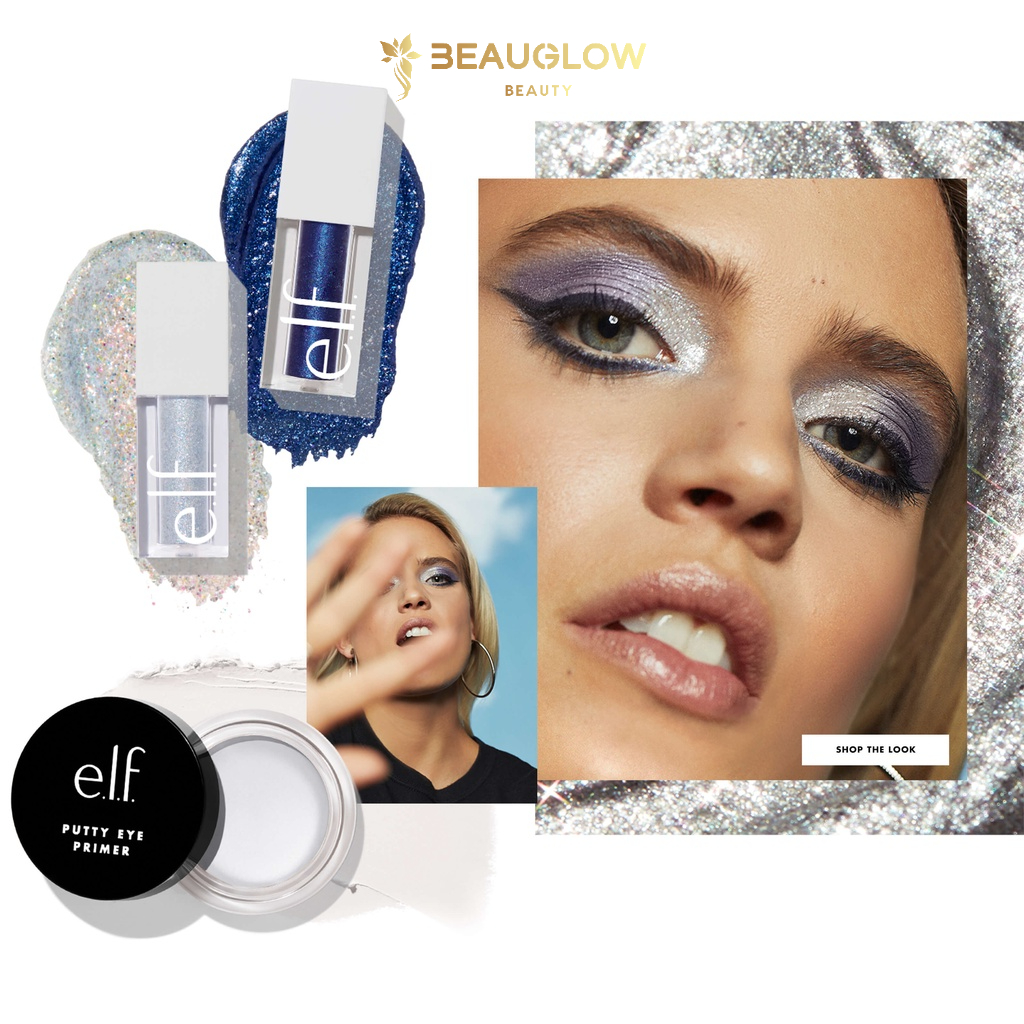 3 Ways to Use e.l.f. Cosmetics Liquid Glitter Eyeshadow