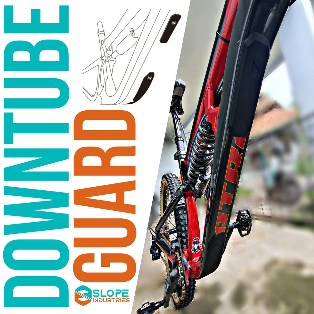 Universal MTB Bike Frame Downtube Guard Protector
