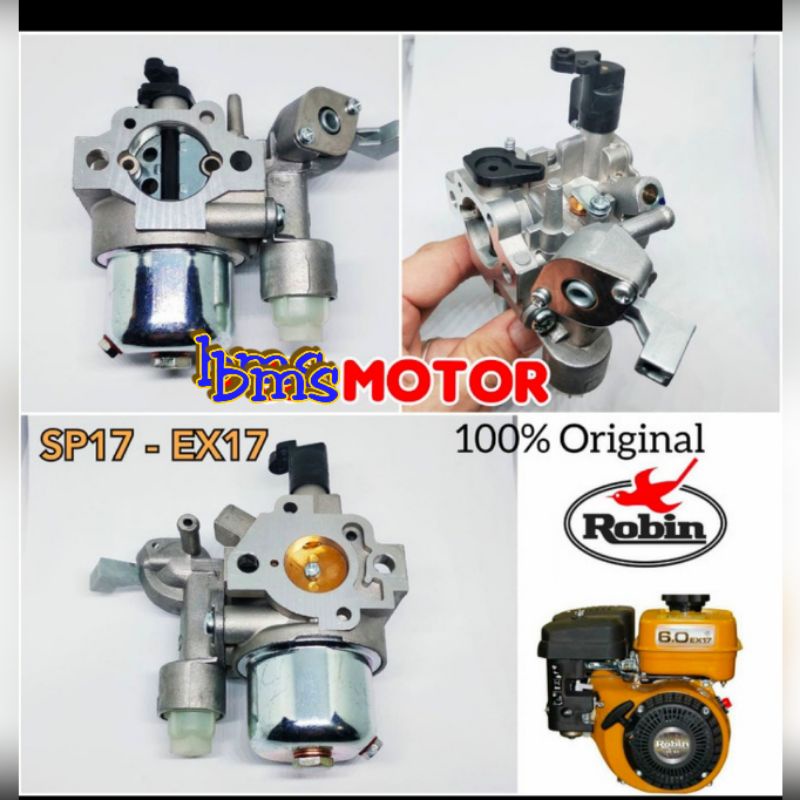 MESIN Carburetor carburetor engine Robin EX17 XP17 SP17 6Hp Original ...