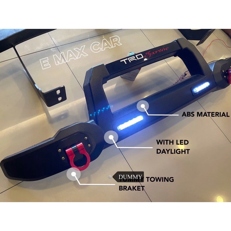 TOYOTA RUSH ARUZ ATIVA AVANZA FORTUNER ATV FRONT REAR GUARD BAR TRD ...