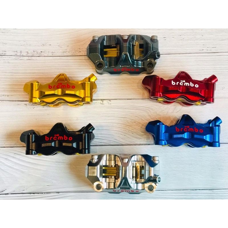 BREMBO BRAKE CALIPER GP4 CNC 4POT GP4RS GP4RX UNIVERSAL 100MM Y15 Y16