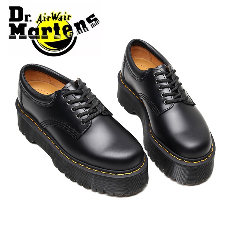 Dr. Martens Goodyear Thick Line 5Hole Platform Shoes Genuine Leather
