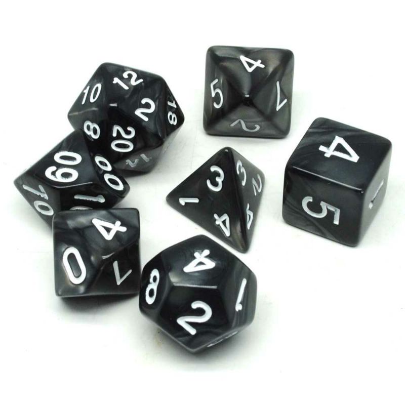 Polyhedral Dice Set 7 in 1 Dice Board game | Shopee Malaysia