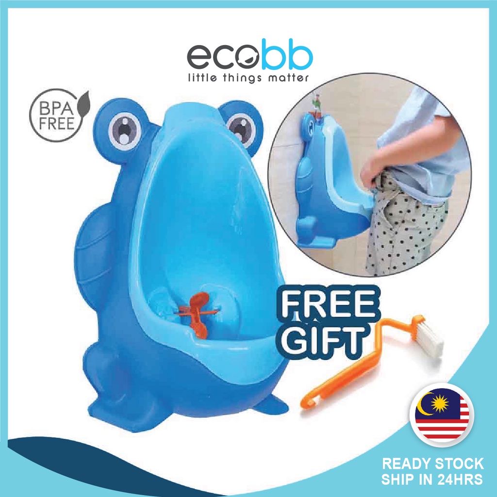 Baby Boy Potty Train Removable Frog Stand Potty Urinal Training Baby
