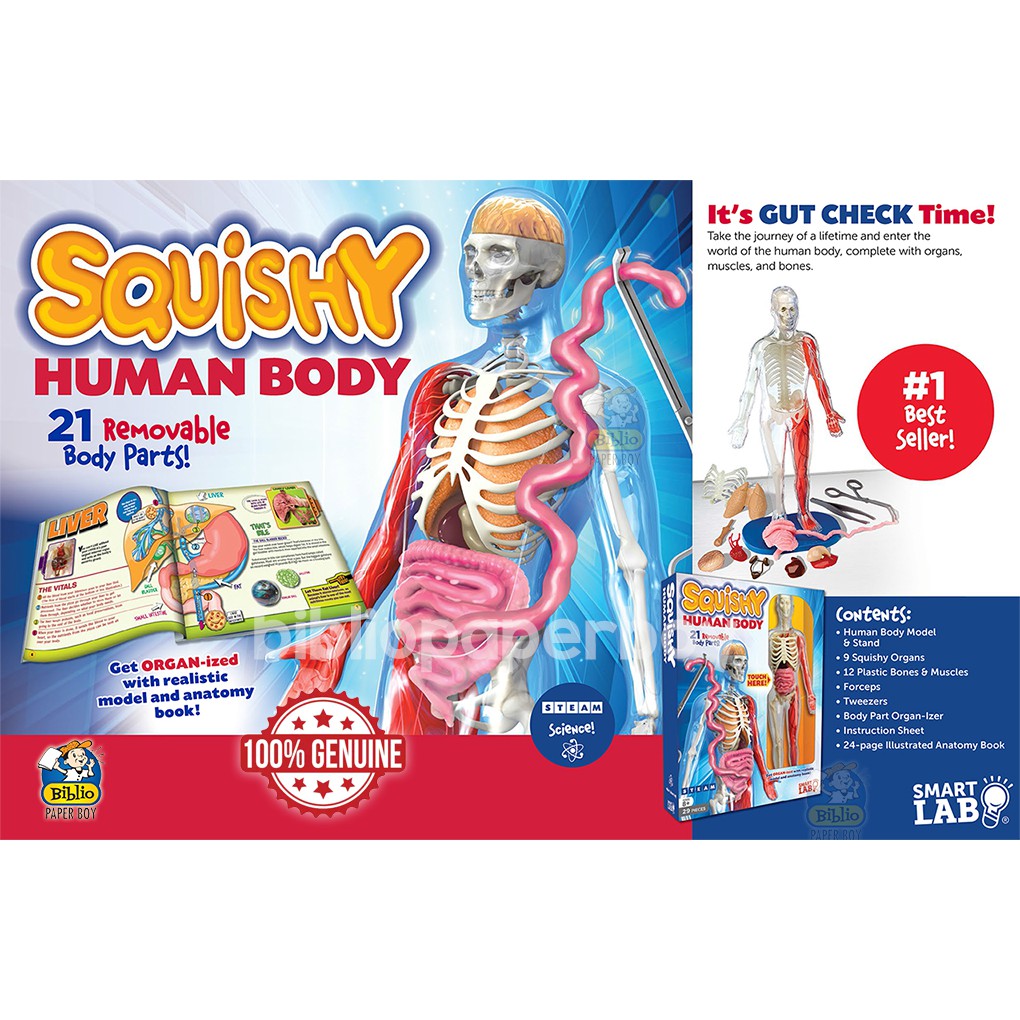 Smart Lab Squishy Human Body (Educational Toys) Shopee Malaysia