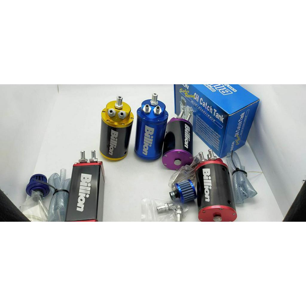 BILLION OIL CATCH TANK + MINI FILTER BREATHER Honda civic B16 B18 EK EG