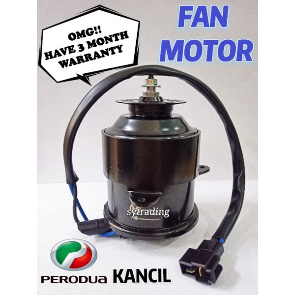 Perodua Kancil 660 850 Radiator Fan Motor 3015 Shopee Malaysia
