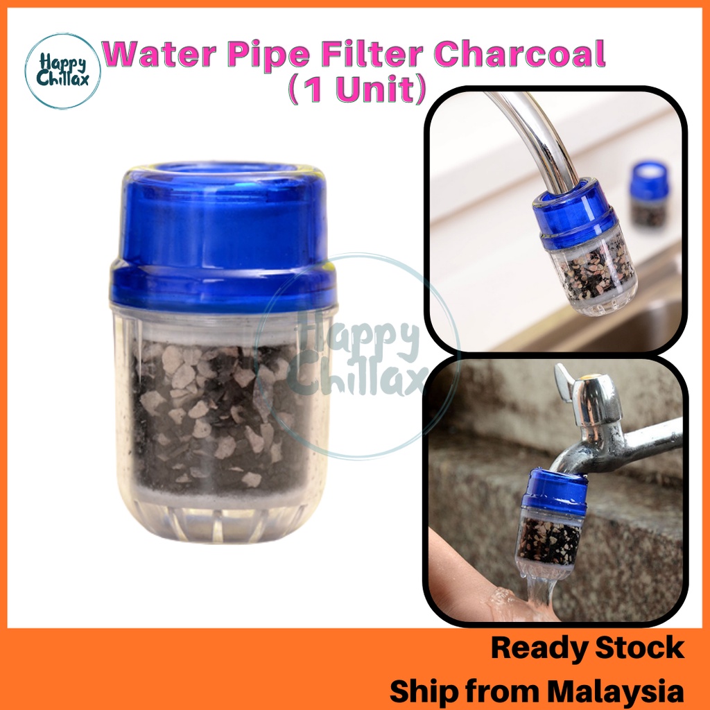 Water Pipe Tap Filter Charcoal Penapis Air Paip Arang 水喉炭过滤器 Shopee