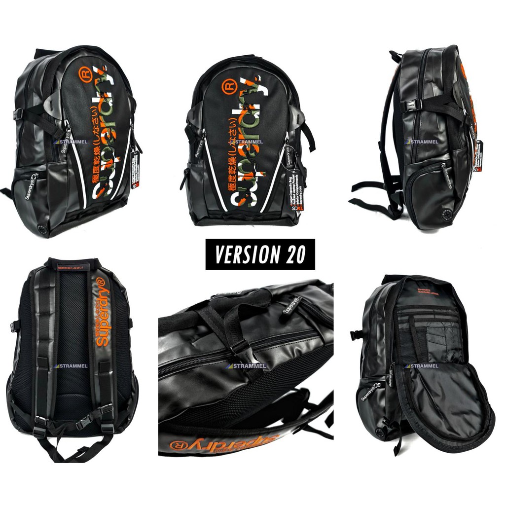 Ready Stock] Superdry Tarp Backpack 21 Litres Laptop Bag For Daily