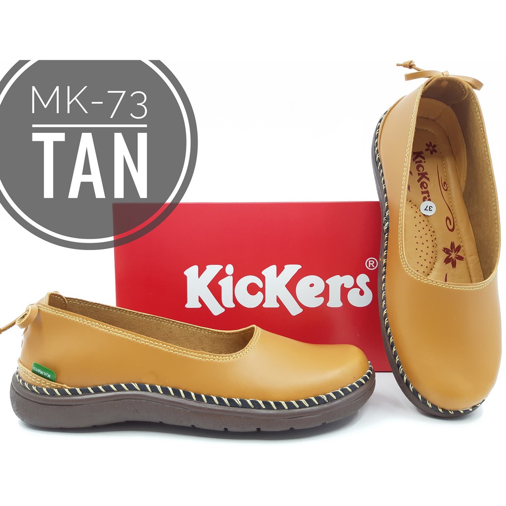 kickers slip on shoes