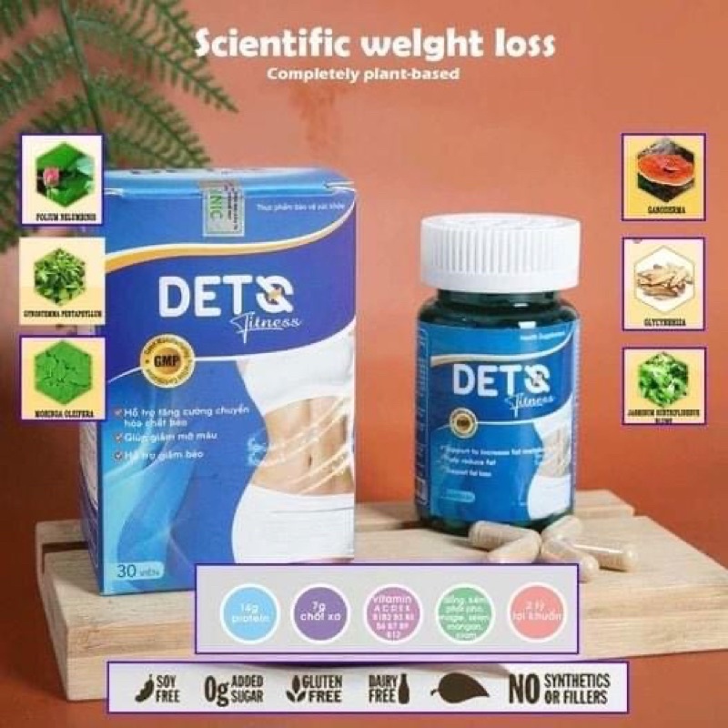 DETS fitness deto 3箱（DETO FITNESS (30capsule) | Shopee