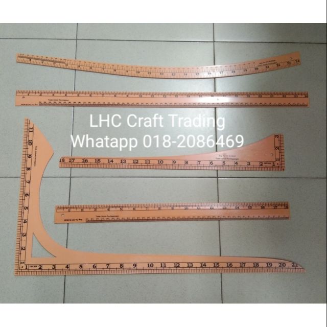 Pembaris Plastik Tukang Jahit 5pcs Set Buatan Malaysia Shopee Malaysia 