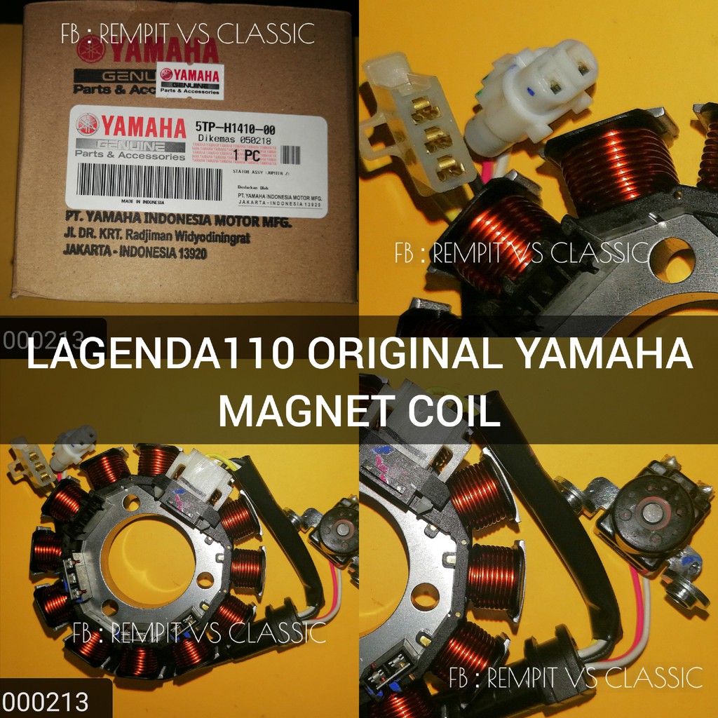 REMPIT Lagenda110 Original Yamaha Coil Shopee Malaysia