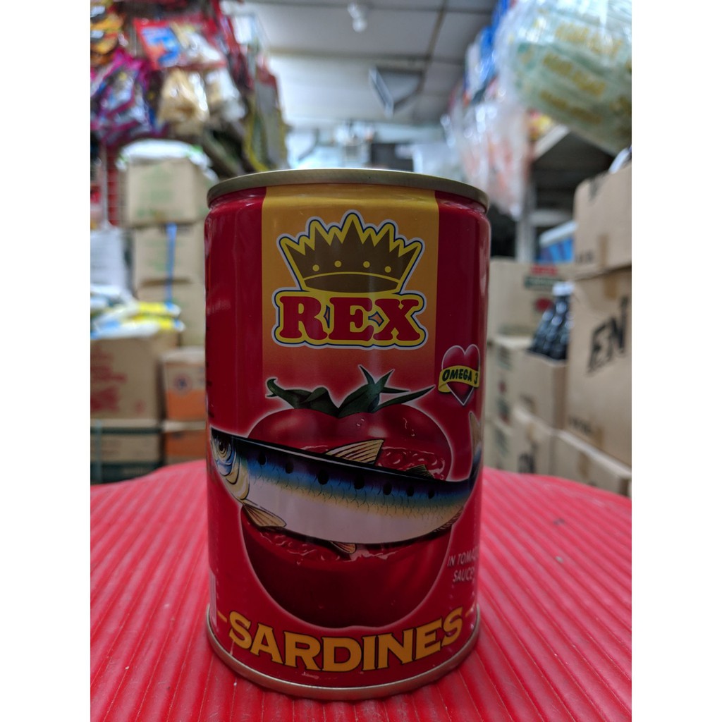 Rex Sardines in tomato sauce 425g | Shopee Malaysia