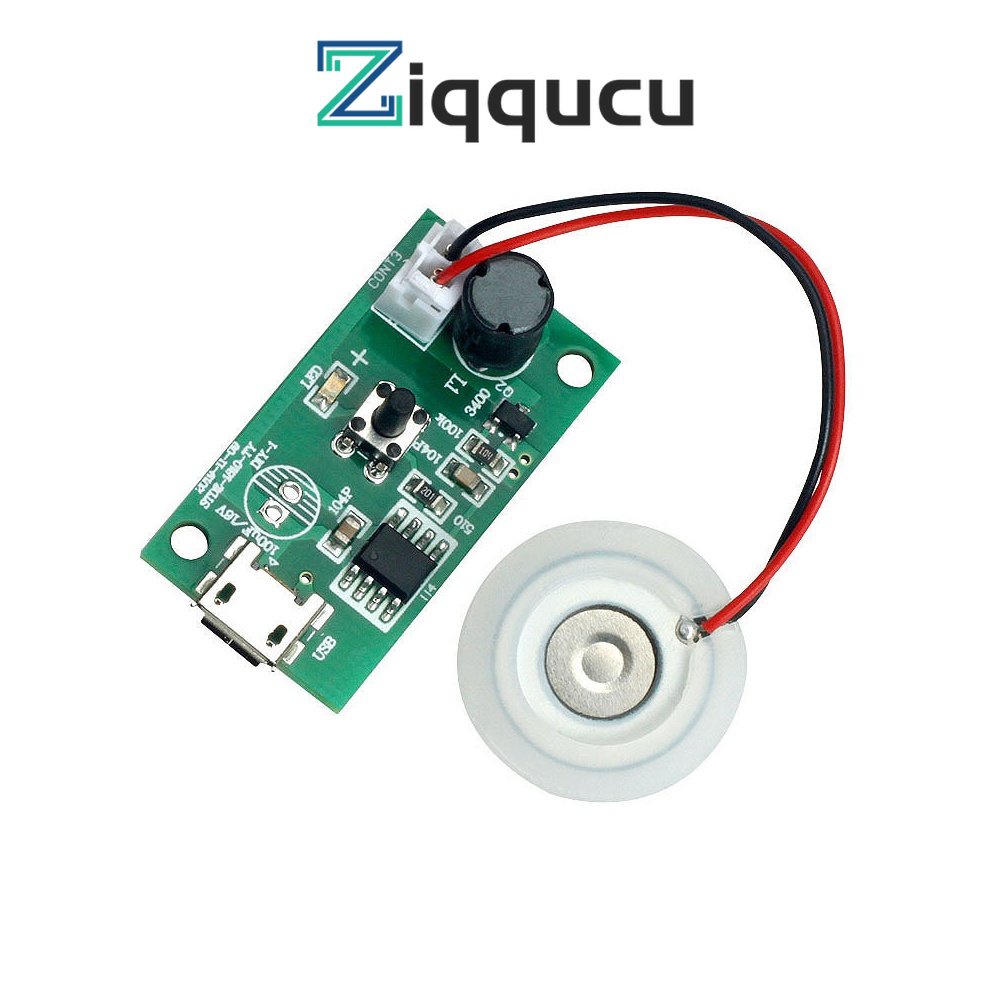 ZIQQUCU DC 5V 113KHz Ultrasonic Mist Maker Atomizing Fogger Ceramic