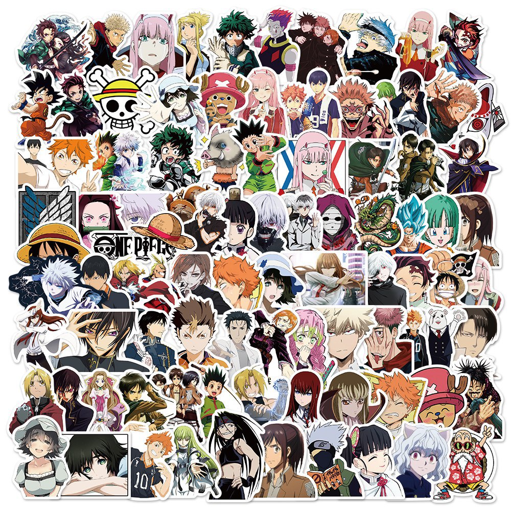 🇲🇾 Anime Sticker Demon Slayer Jujutsu Kaisen Spy X Family Attack On ...