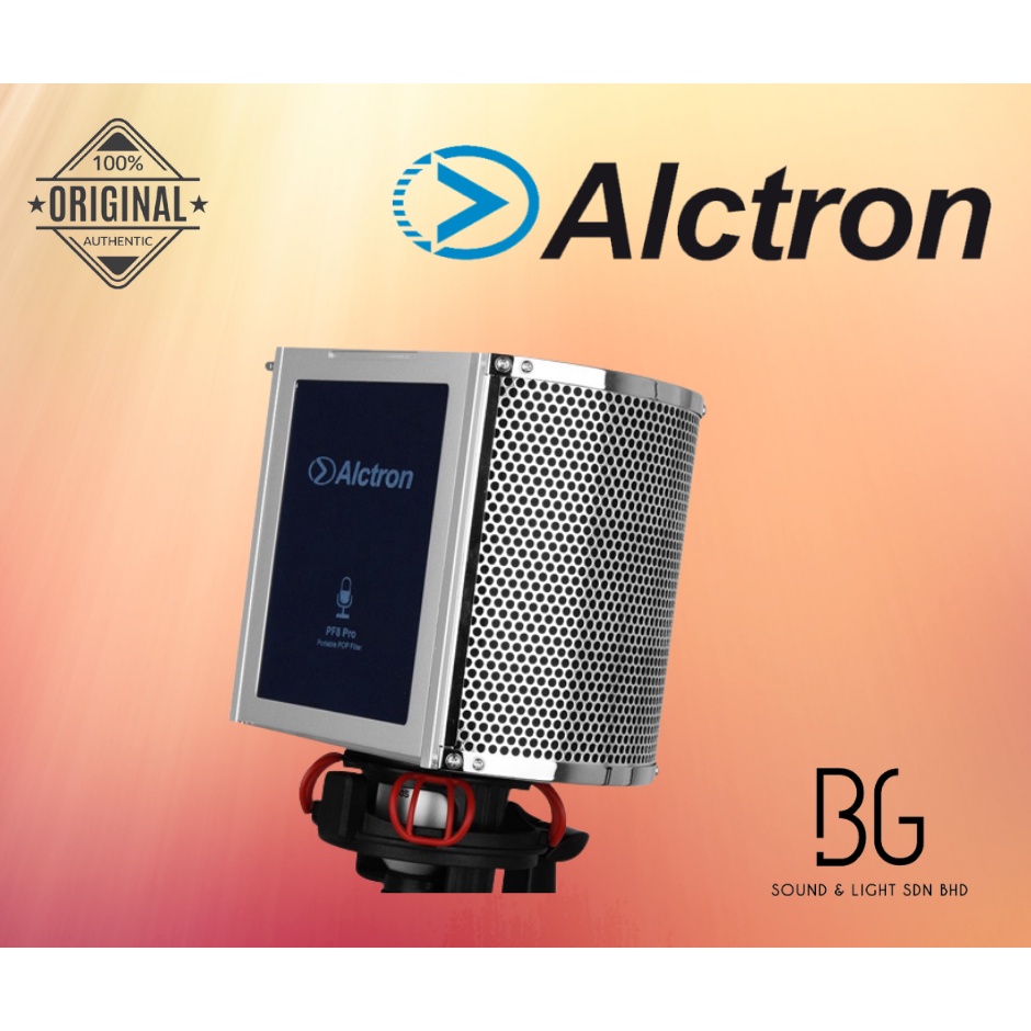 Alctron PF8 PRO Professional Simple Studio Mic Screen Acoustic Filter