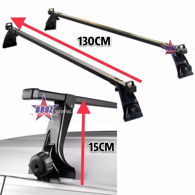 Van Paired Universal Auto Portable Roof Rack / Roof Carrier Outdoor Top ...