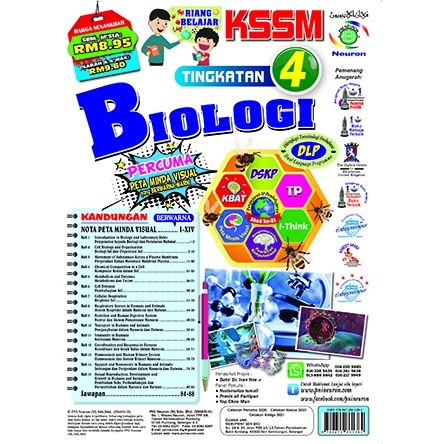 RIANG BELAJAR KSSM BIOLOGI TINGKATAN 4 | Shopee Malaysia