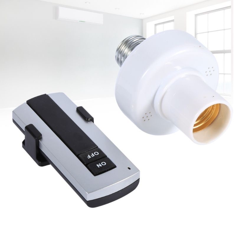 Remote control Lamp Holder Wireless Control Lamp Holder E27 Base