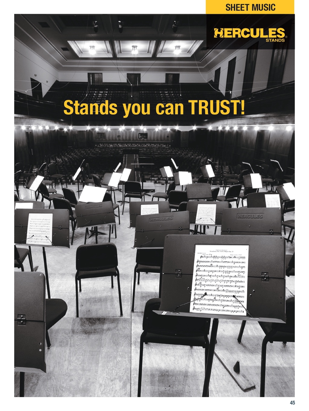 Hercules stand Hercules BS118BB EZ Grip Music Stand with Bag HERCULES