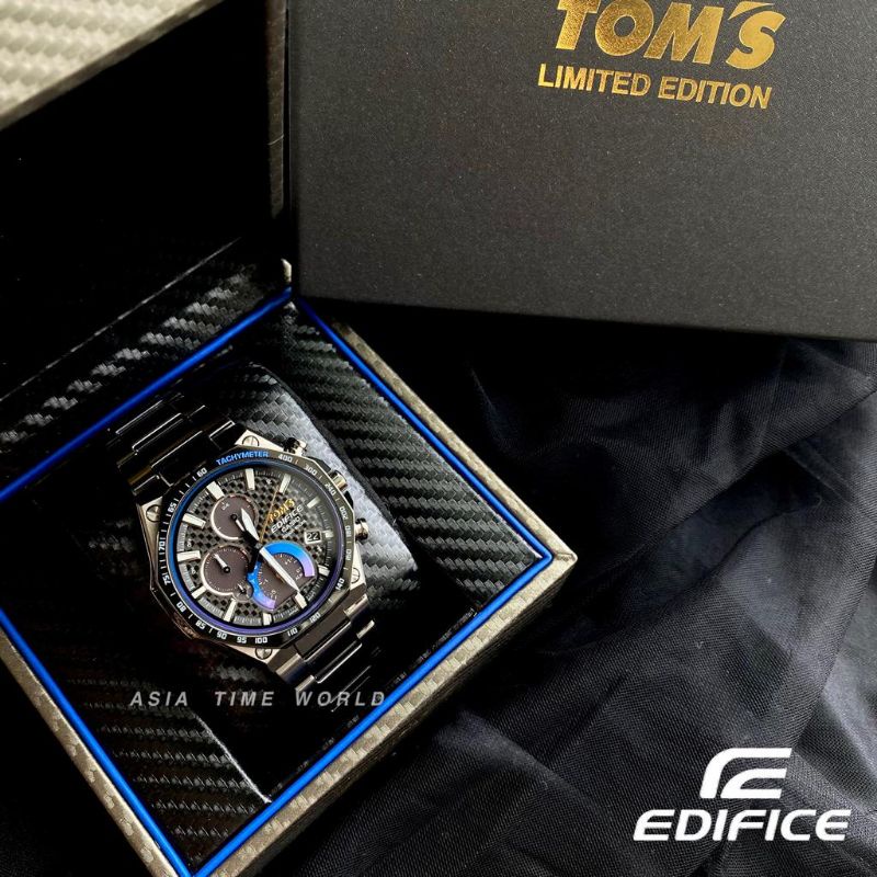 Edifice EQB 1100TMS 1A TOMS Limited Edition Sapphire Men Watch