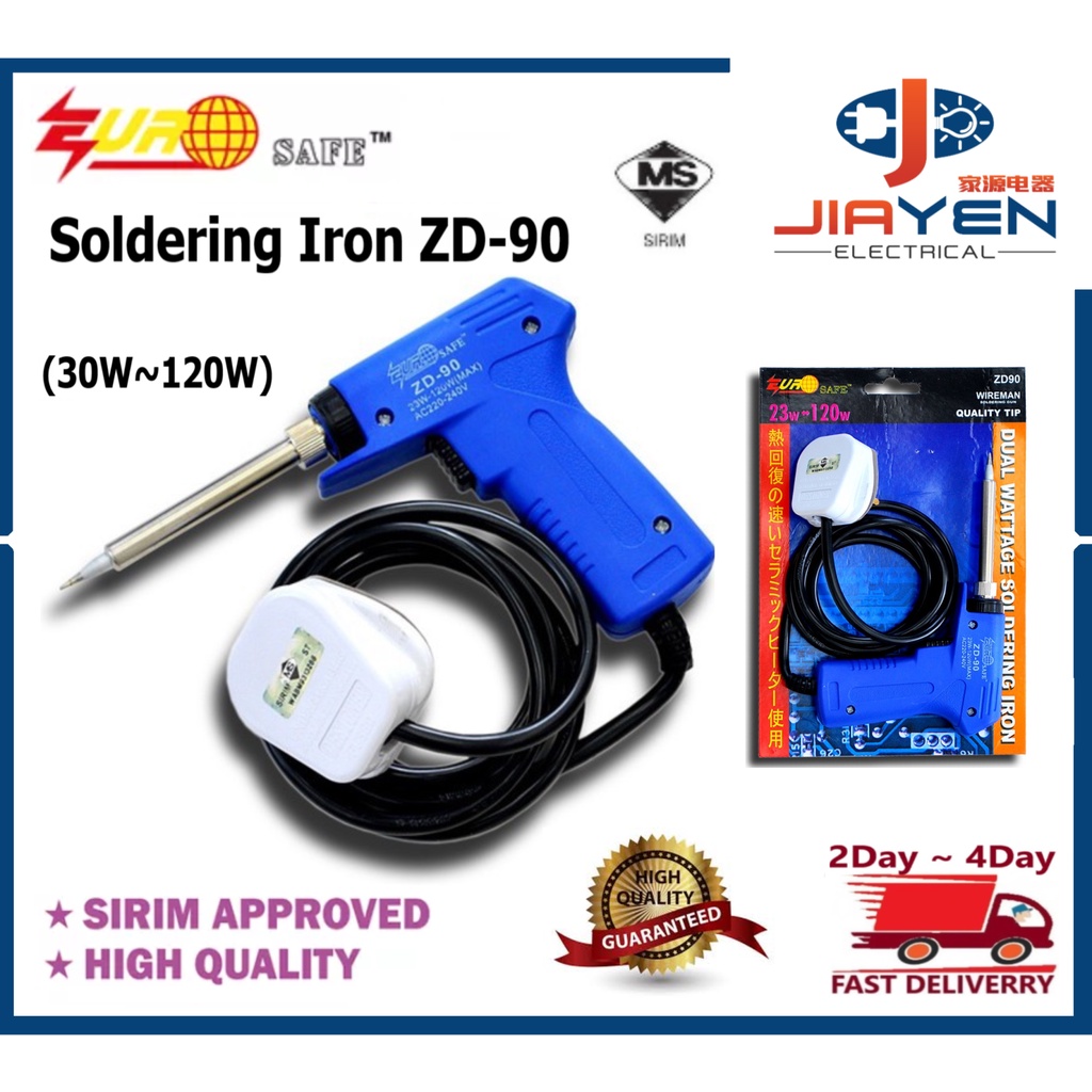 Eurosafe Multi Range Professional Soldering Iron 30W 120W, Soldering