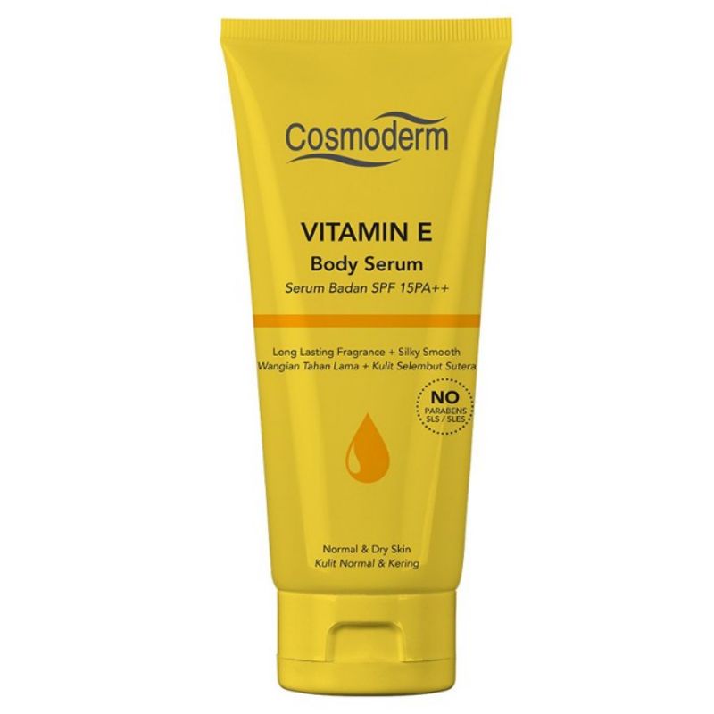 Cosmoderm Vitamin E Body Serum 125ml Shopee Malaysia