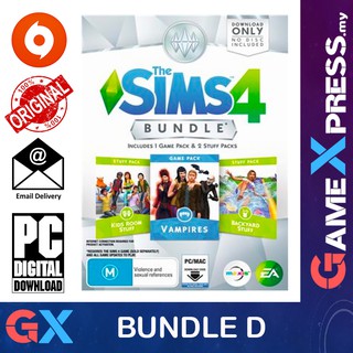 The Sims 4 Bundle Overview (Vampires, Kids Room & Backyard)