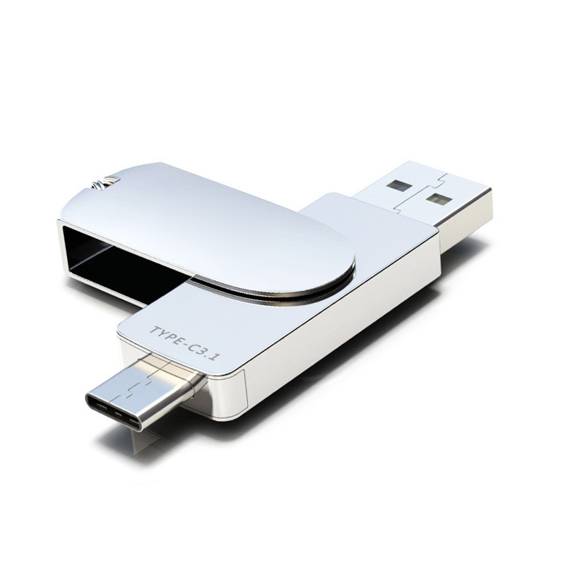 Ready Stock🎉Real USB Flash Type C 64GB 32GB 128GB OTG Pendrive USB C Pen  Drive 3.1 For Phone