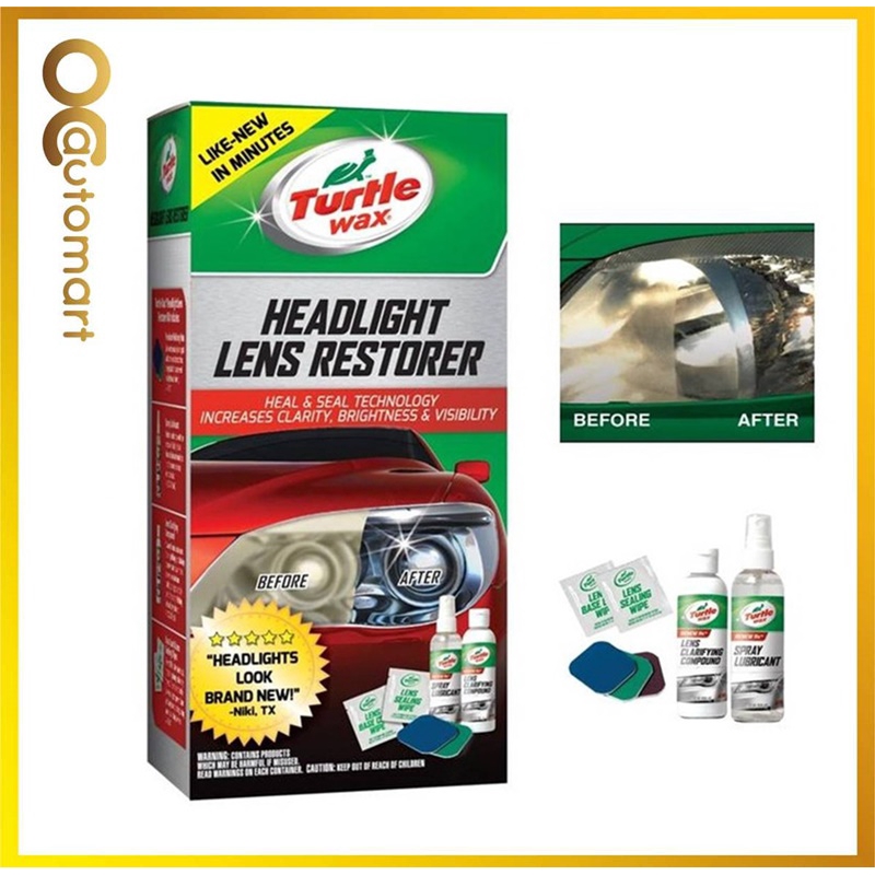 Speed Headlight Lens Restorer Kit