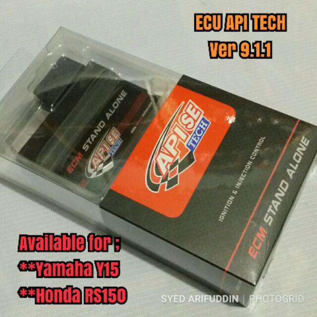 💥🔥promosi🔥💥api Tech Ecu For Yamaha Y15 And Honda Rs150 Shopee Malaysia