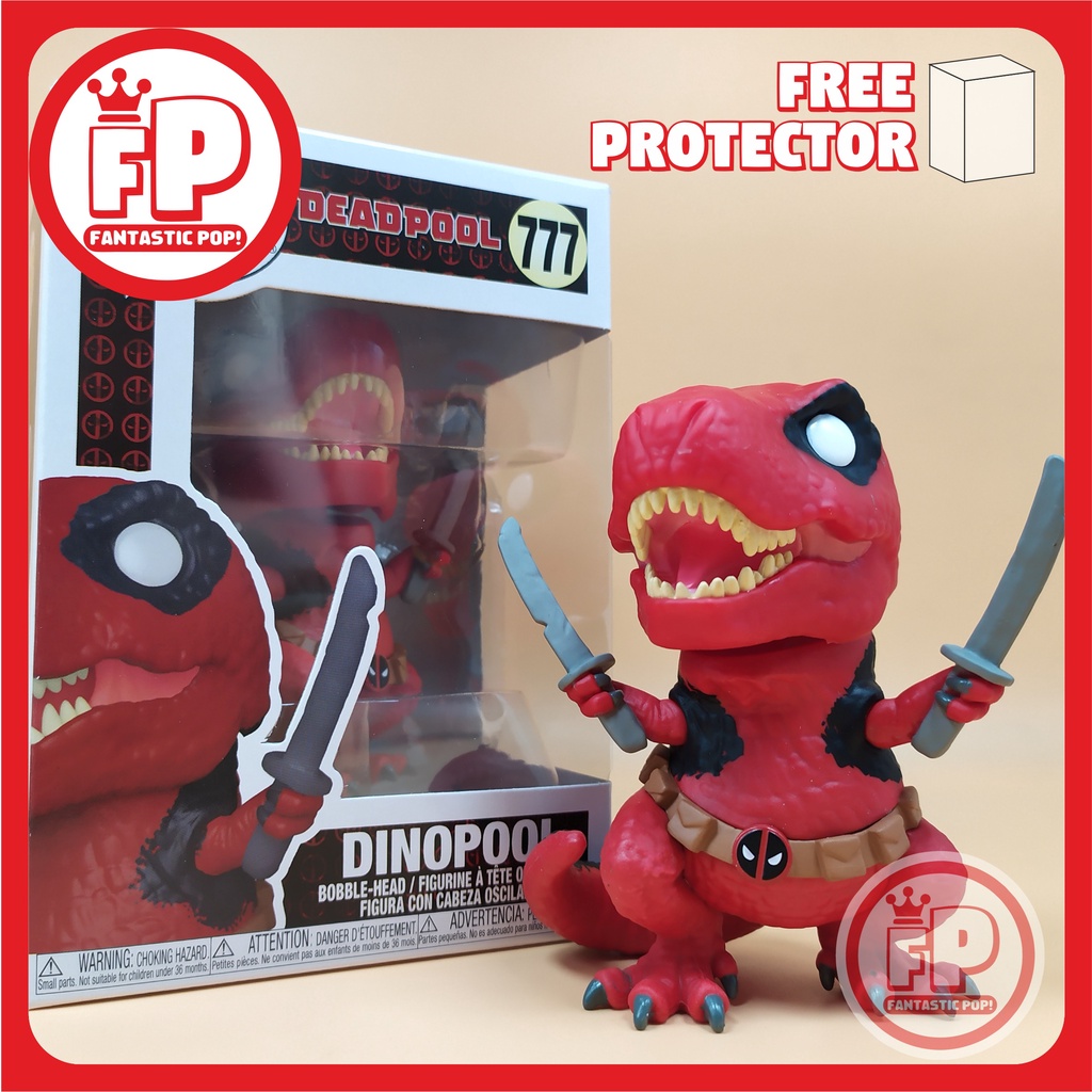 Figurine Dinopool / Deadpool / Funko Pop Marvel 777