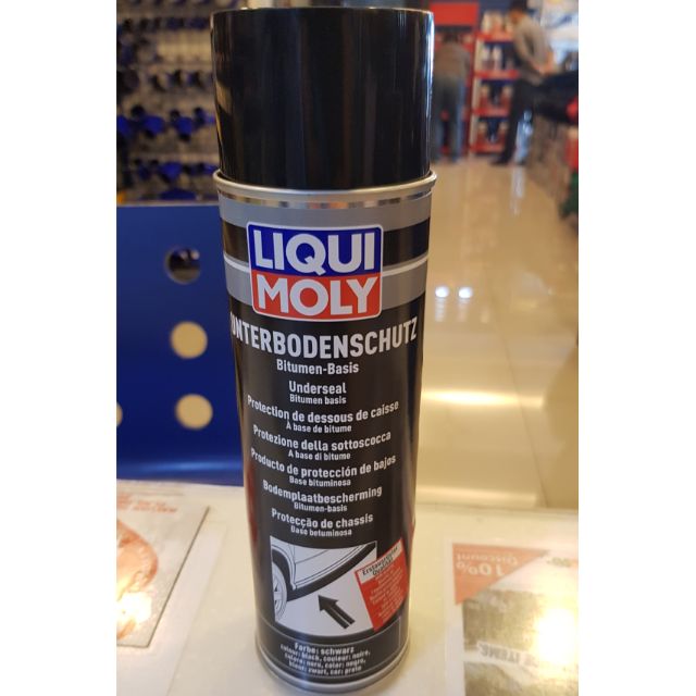 Liqui Moly Bodemplaatbescherming Bitumen zwart (Spray), 500 ml