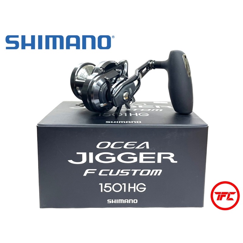 SHIMANO Ocea Jigger F Custom 19' 1501HG Overhead Jigging Reel