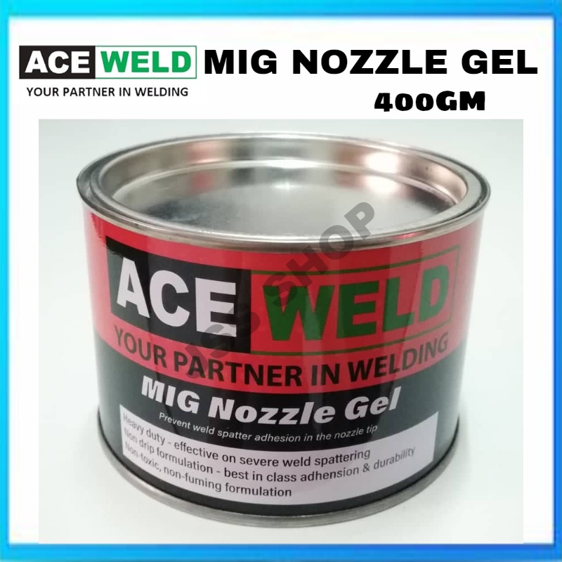ACE WELD 400gms MIG Nozzle Gel / Eco Anti Spatter Gel / CO2 Gel / MIG