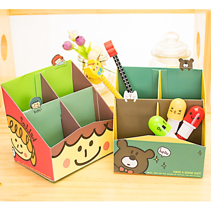 DIY FOUR-GRID STORAGE BOX | Shopee Malaysia
