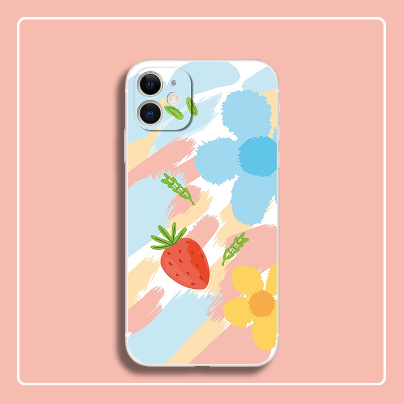 Custodia Trasparente Con Fiore Per IPhone - Antiurto, Modello Universale 7-16 Pro Max