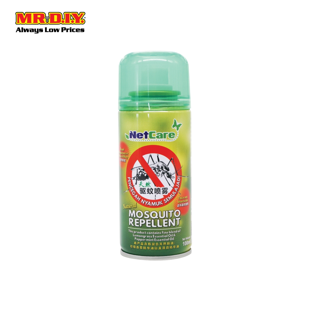 NETCARE Natural Mosquito Repellent Spray (100ml) | Shopee Malaysia