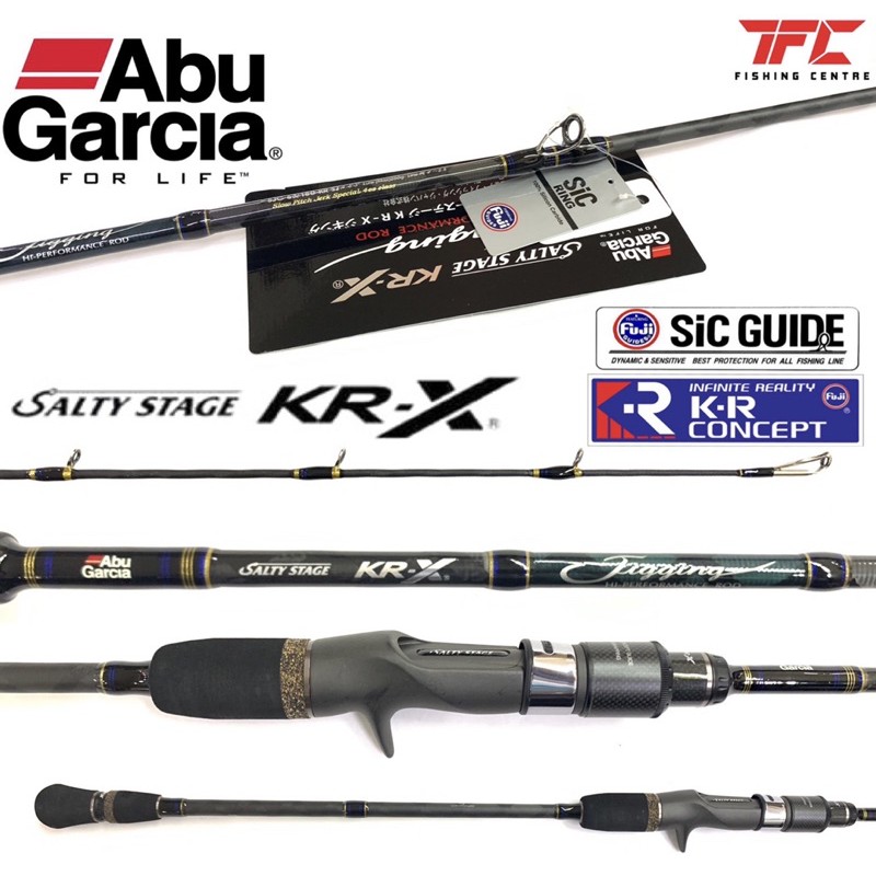ABU GARCIA Salty Stage KR-X Slow Jigging Rod SJC63/180-KR