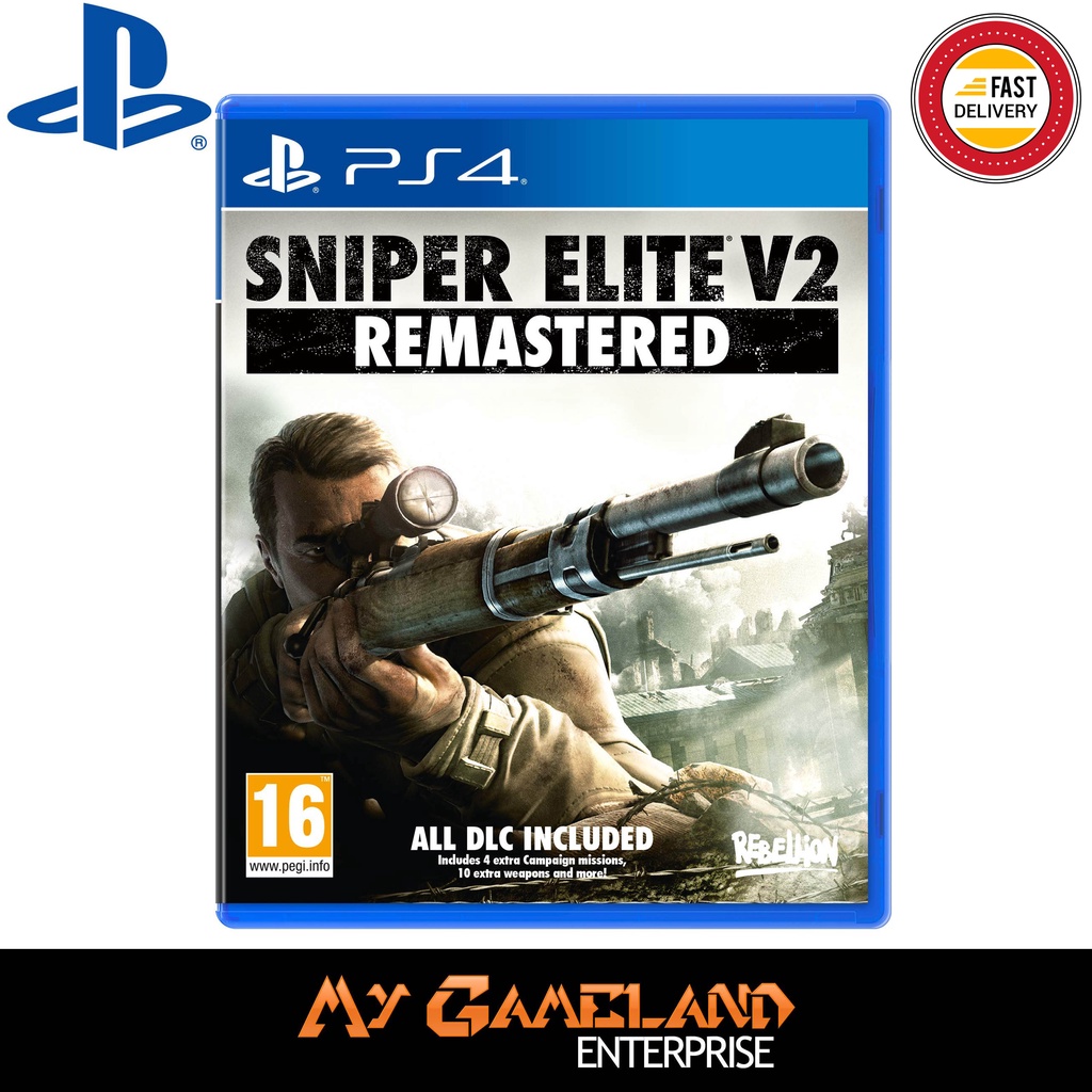 PS4 Sniper Elite V2 Remastered (R2)(English)(BRAND NEW) | Shopee Malaysia