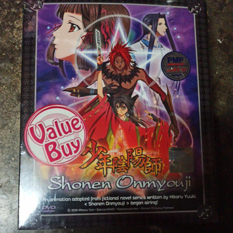 Original DVD Shonen Onmyouji Chapter 1-26/少年阴阳师| Shopee Malaysia