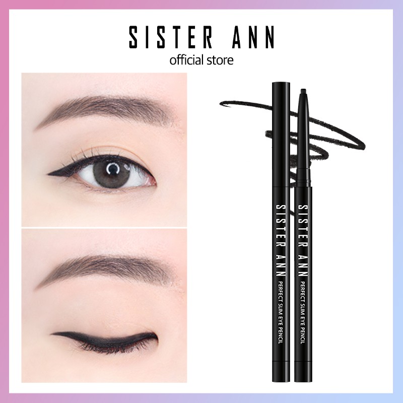 Sister Ann Perfect Slim Eye Pencil 2 Colors Shopee Malaysia